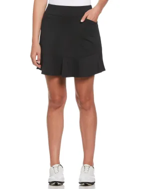 Womens Knit Flounce Skort